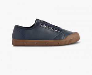 Basket Spring Court G2 Sheepskin Bleu Homme | LQI-85799515